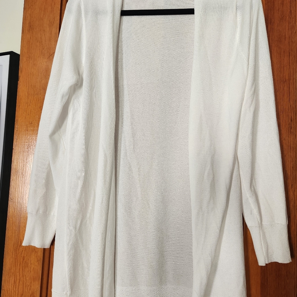 Elegant White Cardigan